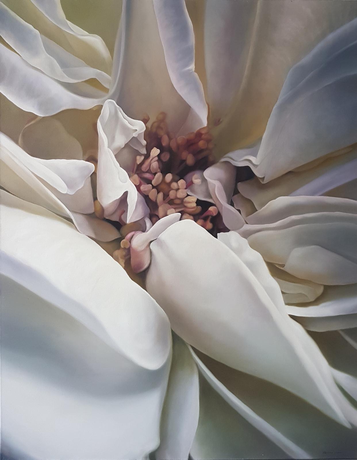 Hermann Försterling, Rose 4, 2015, Öl auf Leinwand, 110 cm x 140 cm, Brenner, föh012ko