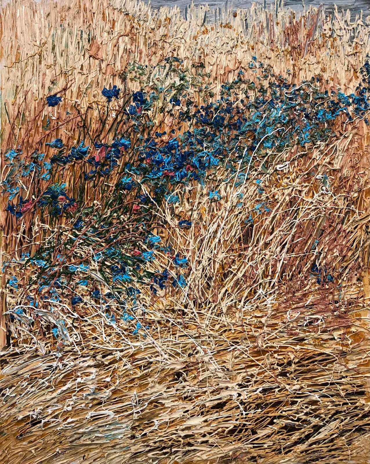 Helmut Helmes, Erinnerung II, 2022, Öl auf Leinwand, 100 cm x 80 cm, Galerie Cyprian Brenner, LONGSTREET ART SHOP