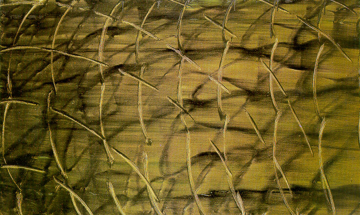 Isa Dahl, Vorhang, 1995, Öl auf Leinwand, 160 cm x 260 cm, SüdWestGalerie, LONGSTREET ART SHOP 