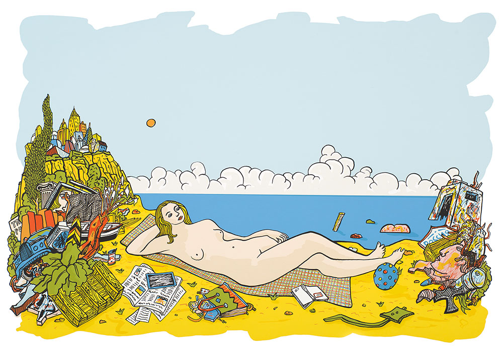 Moritz Götze,
Nach Cranach,
2016,
Serigrafie,
50 x 70 cm,
Auflage 25