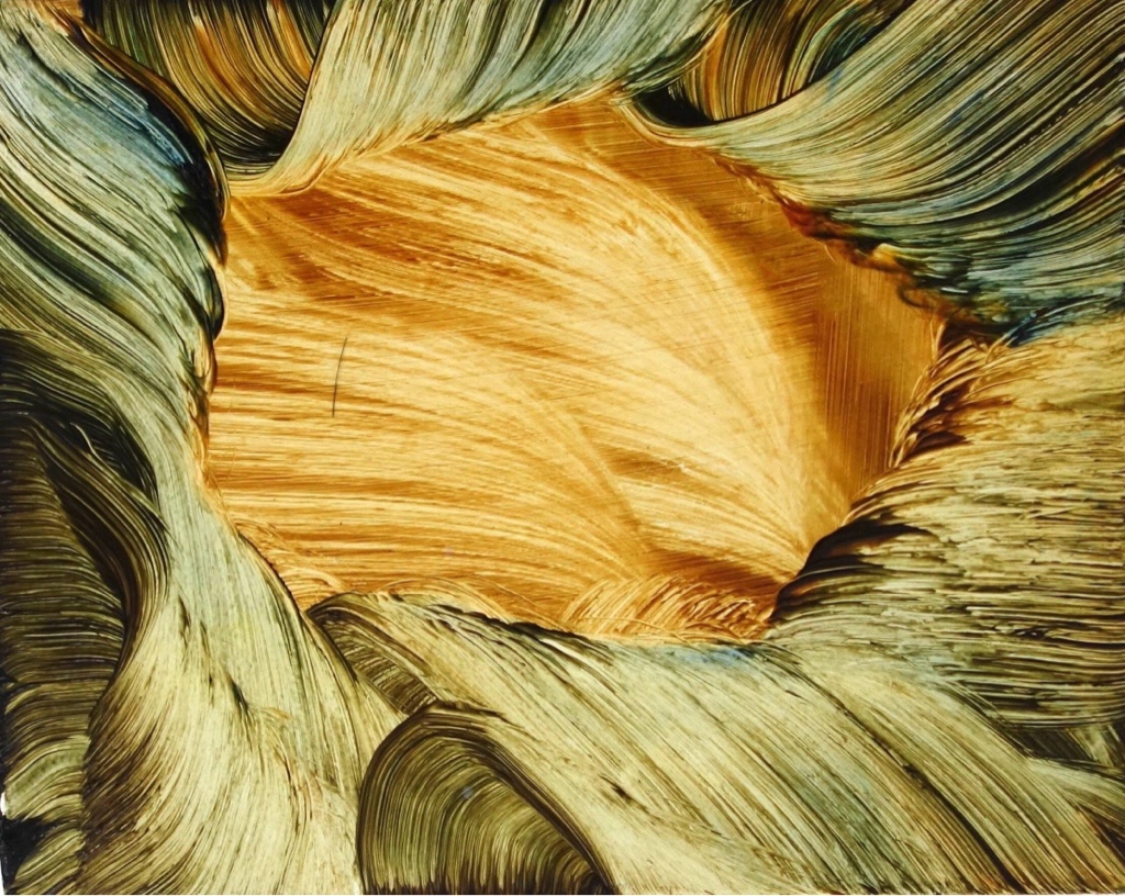 Isa Dahl, borst, hugs and flowers 10, 2019, Öl auf Holz, 24 cm x 30 cm x 4 cm, Galerie Cyprian Brenner, LONGSTREET ART SHOP