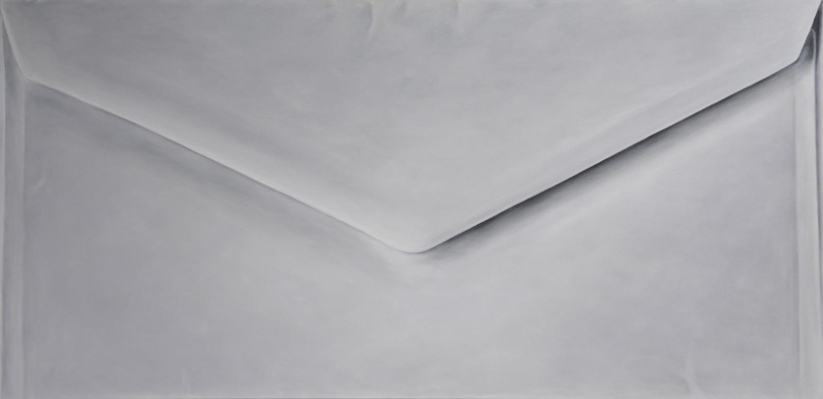 Franz Baumgartner, Brief, 10.2009, Öl auf Leinwand, 147 cm x 300 cm, Preis auf Anfrage, Galerie Cyprian Brenner, LONGSTREET ART SHOP
