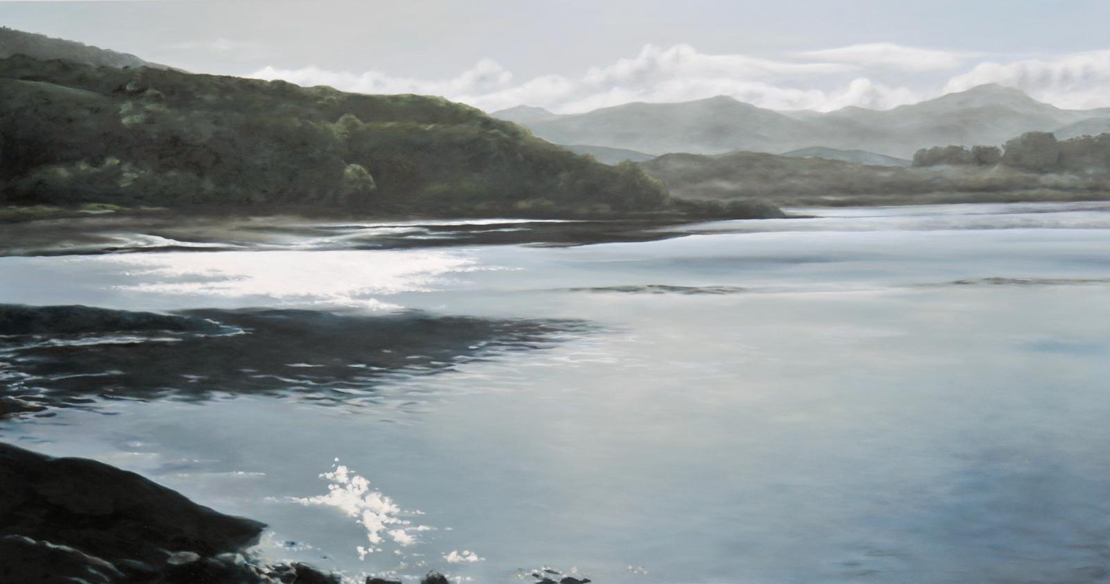 Franz Baumgartner, vor skye, 6.2015, 159 cm x 300 cm, Galerie Cyprian Brenner, LONGSTREET ART SHOP