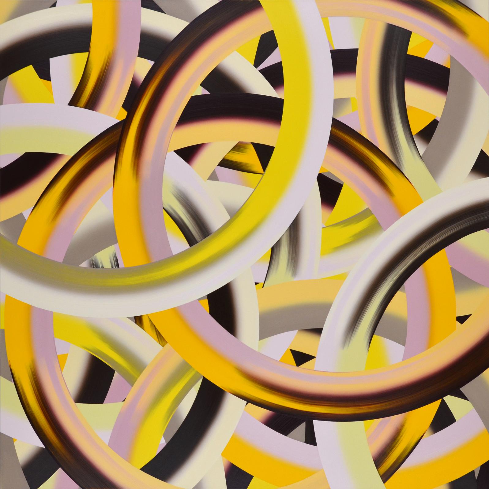 Vera Leutloff
Kreise: Verlauf: Limonaia 
2017
Öl auf Leinwand
180 cm x 180 cm
Preis auf Anfrage, lev011ko