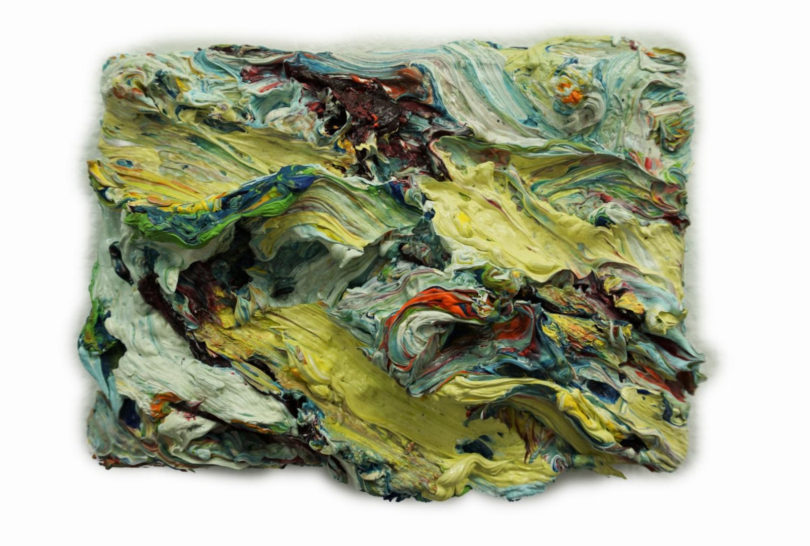 Harry Meyer, Schnee, 2012, Öl auf Leinwand, 13 x 18cm, meh006ko
