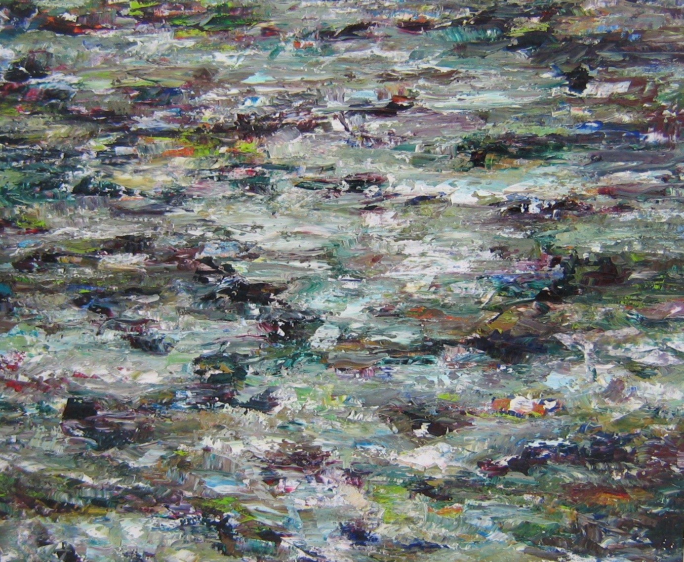 Rudi Weiss
Flussbild (Track)
2010
Öl auf Leinwand
120 x 140 cm
wer008ko