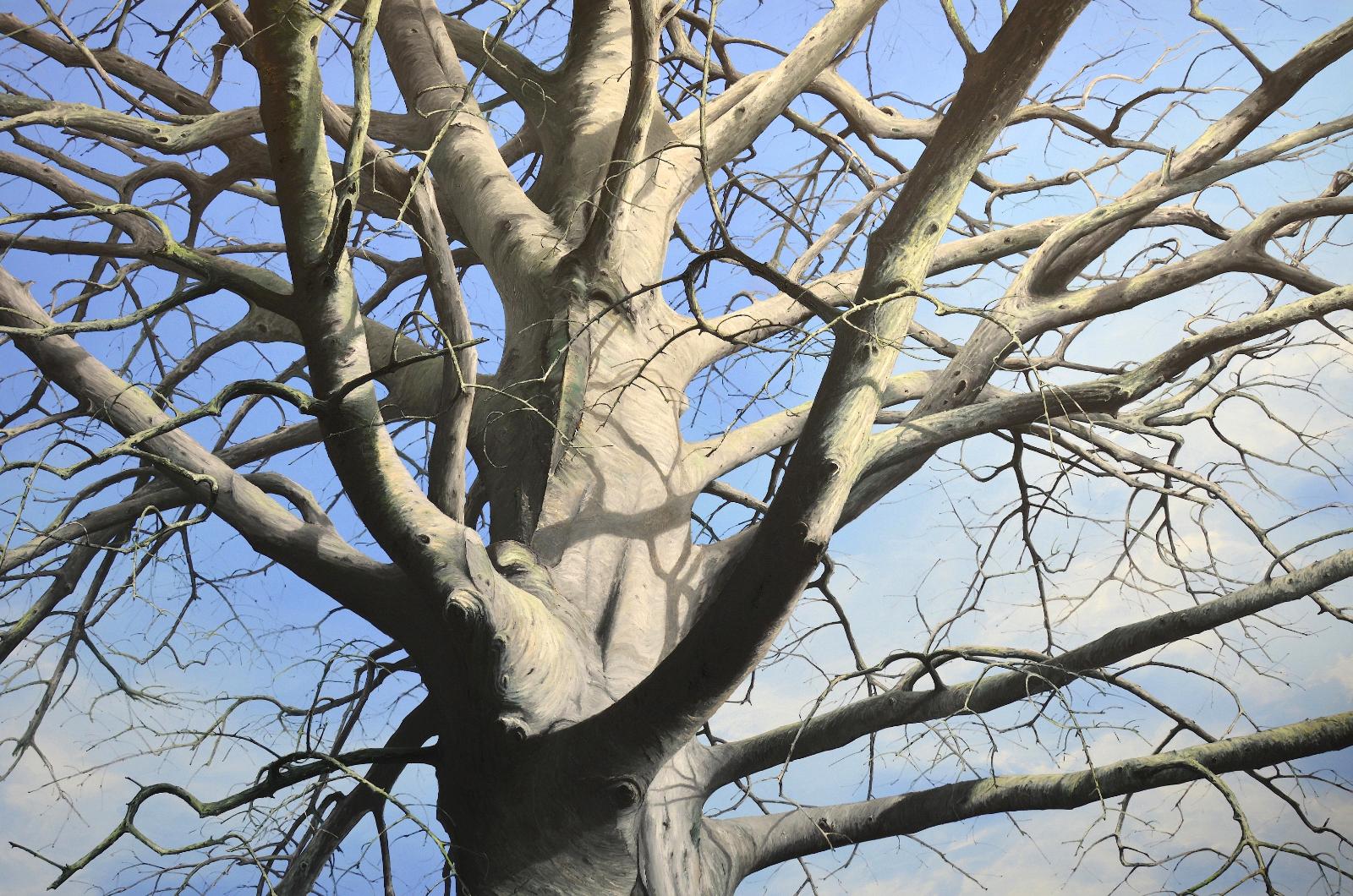 Helge Hommes, DU, 2014, Öl auf Leinwand, 200 cm x 300 cm