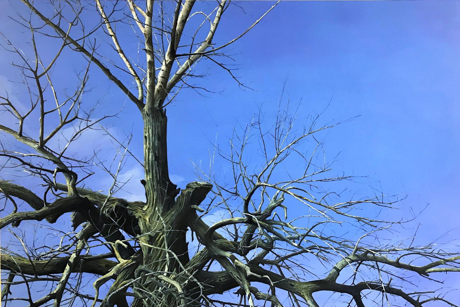 Helge Hommes, DU, 2018, Öl auf Leinwand, 200 cm x 300 cm, Galerie Cyprian Brenner, LONGSTREET ART SHOP