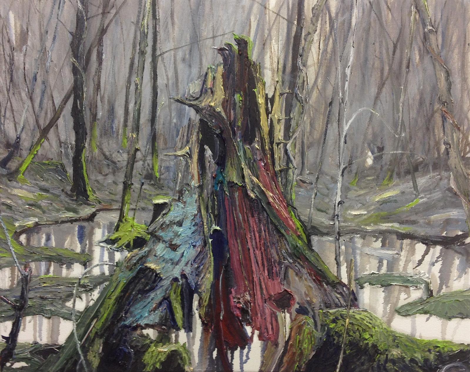 Helge Hommes, Großes Teufelshorn 2361 m ü.n.N., 2016, Öl auf Leinwand, 45 cm x 56 cm, Galerie Cyprian Brenner, LONGSTREET ART SHOP