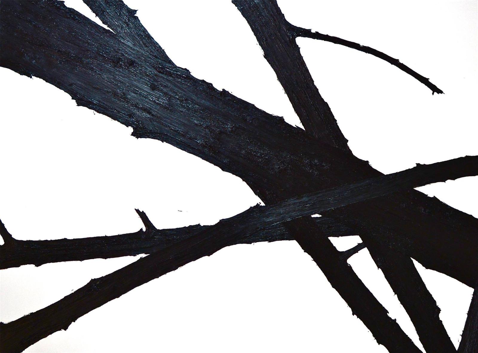 Helge Hommes, WALDESRUH, 2018, Öl auf Leinwand, 170 x 230 cm