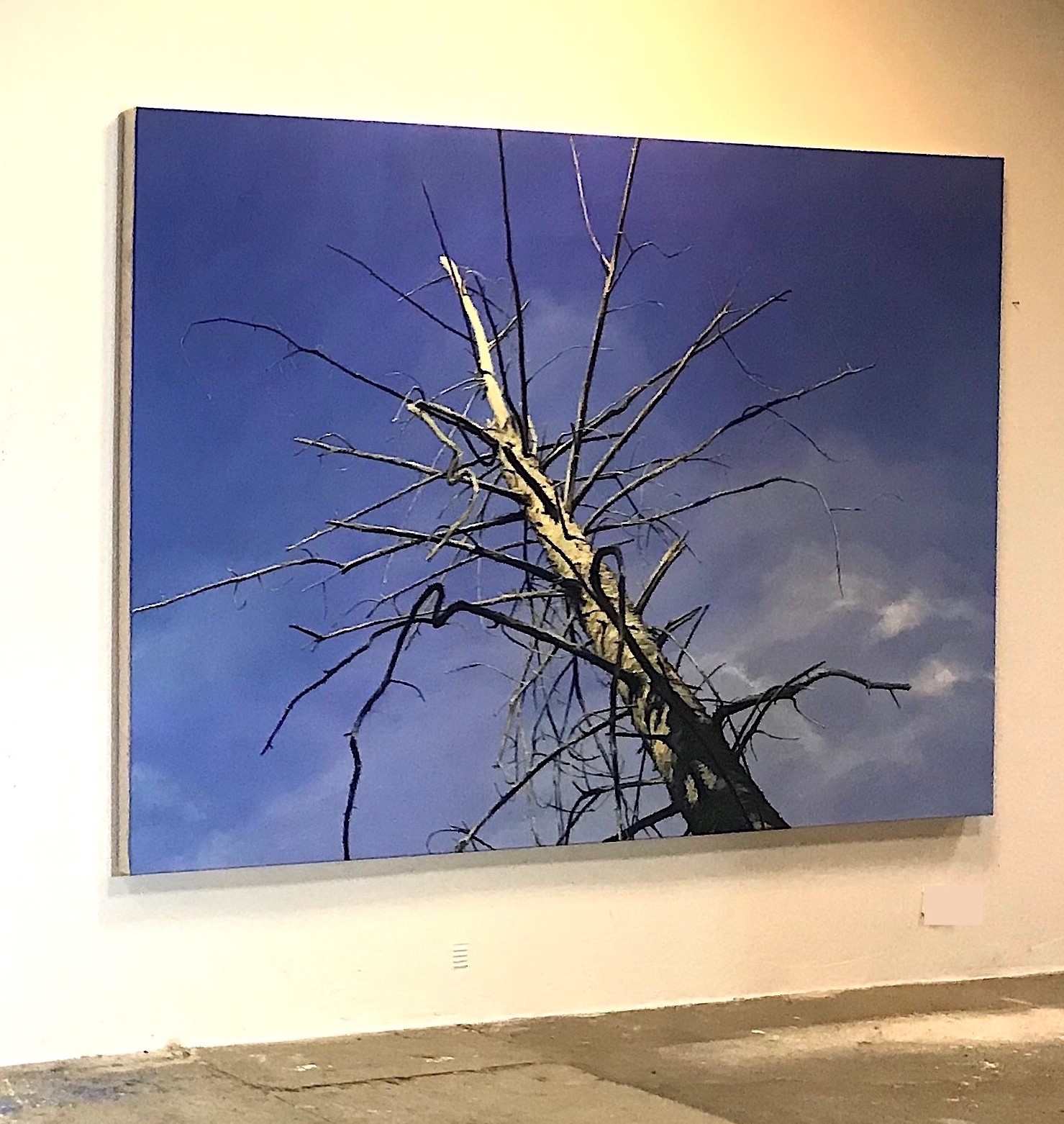 Helge Hommes, DU, 2018, Öl auf Leinwand, 200 x 300 cm