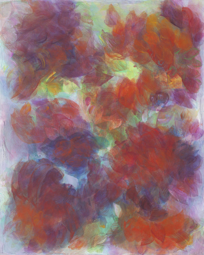 Hanspeter Münch,  Ohne Titel, 9/2011, Acryl auf Leinwand, 175x140cm
