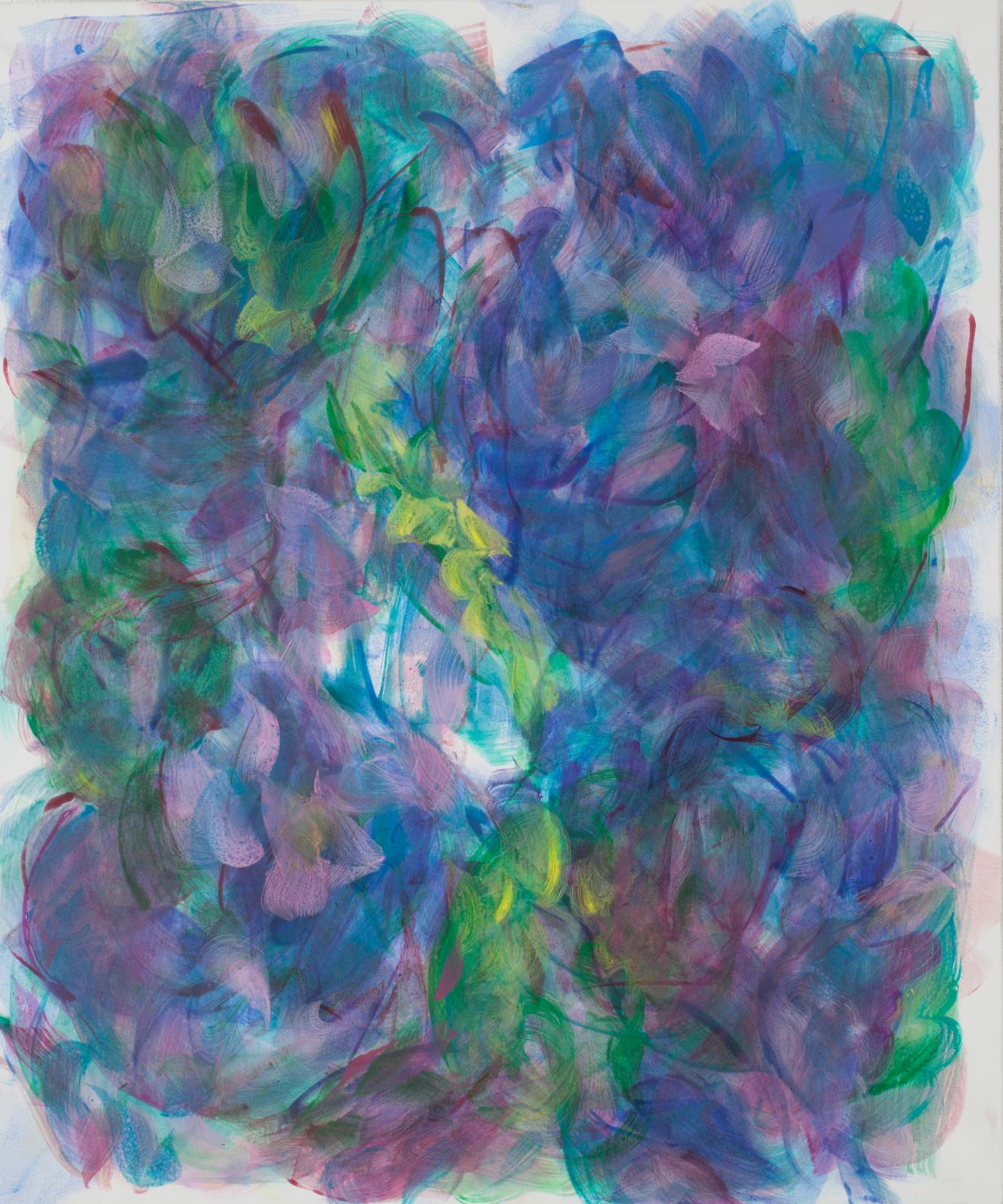 Hanspeter Münch, Ohne Titel, 6/2019, Acryl auf Leinwand, 180x150 cm
