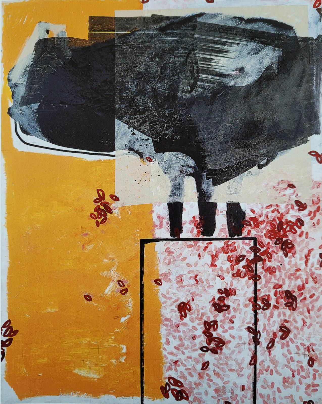 Regina Baumhauer, Open letter, Bowli, 2000, 174 cm x 138 cm, bar003re, Preis auf Anfrage, SüdWestGalerie (1)