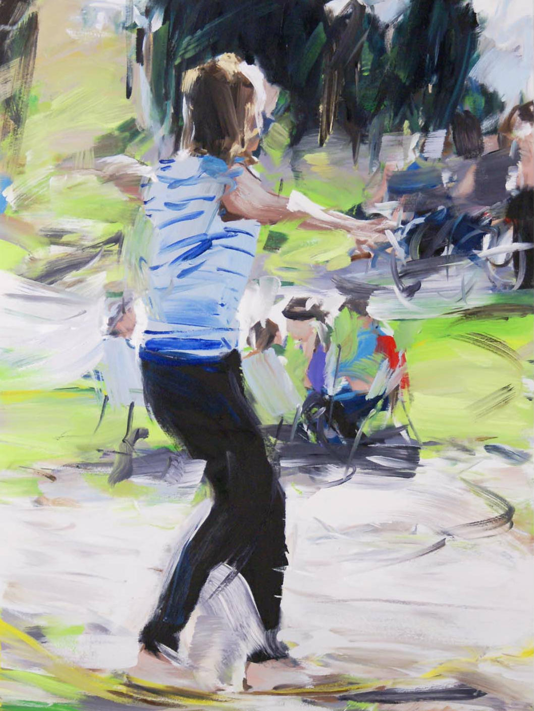 Alireza Varzandeh, balance, 2019, Öl auf Leinwand, 120 cm x 90 cm, vaa004ko