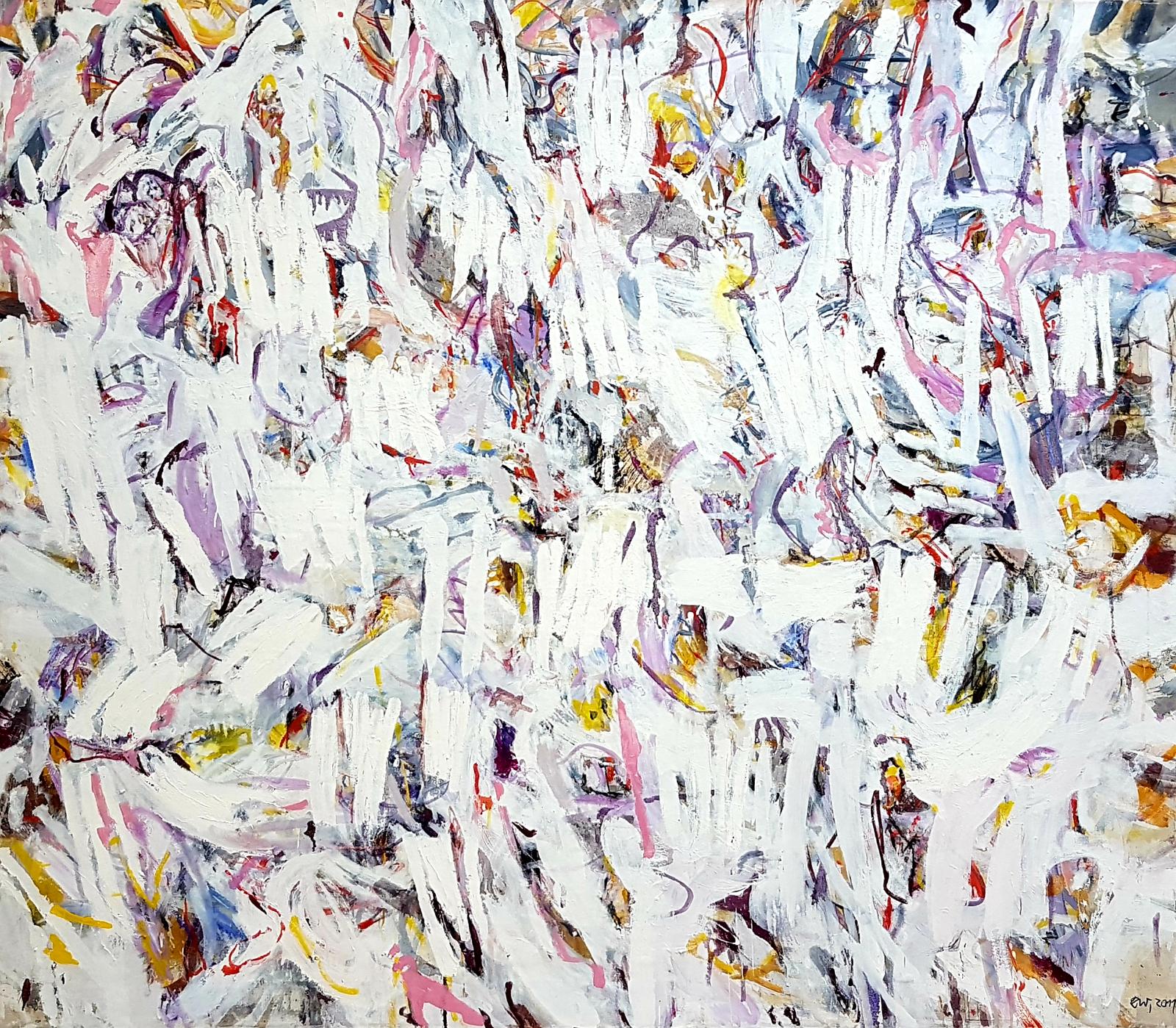 Elke Wree, Yillah II, 2011, Öl auf Leinwand, 140 x 160 cm