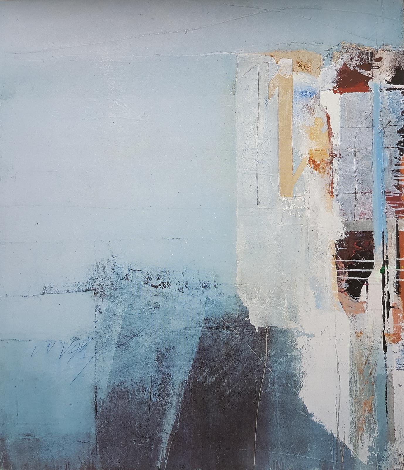 Rudolf Heagele Initiale 1986 Mischtechnik auf Leinwand 145 cm x 125 cm, Galerie Cyprian Brenner, LONGSTREET ART SHOP