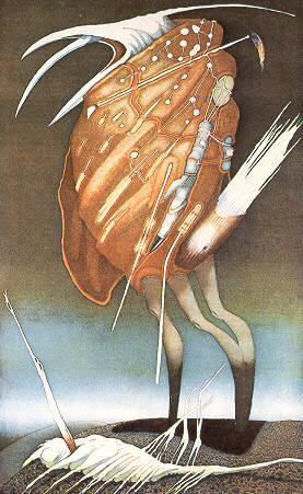 Jochen Wahl, Erfolgreiche Jagd, 1982, Radierung, 65 cm x 40 cm, Preis auf Anfrage, SüWestGalerie, LONGSTREET ART SHOP