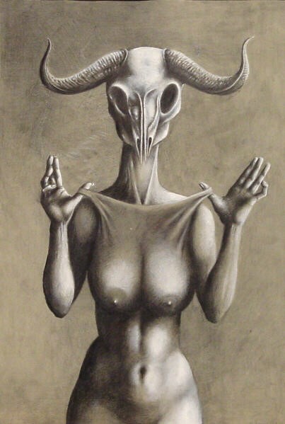 Max Peter Haering, She's going to Carneval, 1974, 63 cm x 42 cm, ham007re, SüdWestGalerie, LONGSTREET ART SHOP