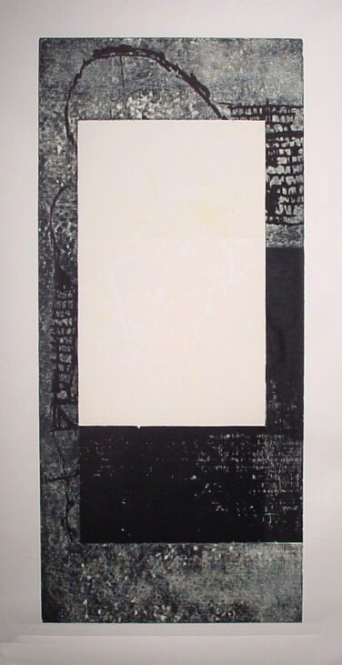 Peter Guth, Prospekt 2, Studie zu Tanzboden, 1996 - 1998, Farbholzschnitt auf Papier, Unikat, 239 cm x 135 cm, Preis auf Anfrage, SüdWestGalerie, LONGSTREET ART SHOP